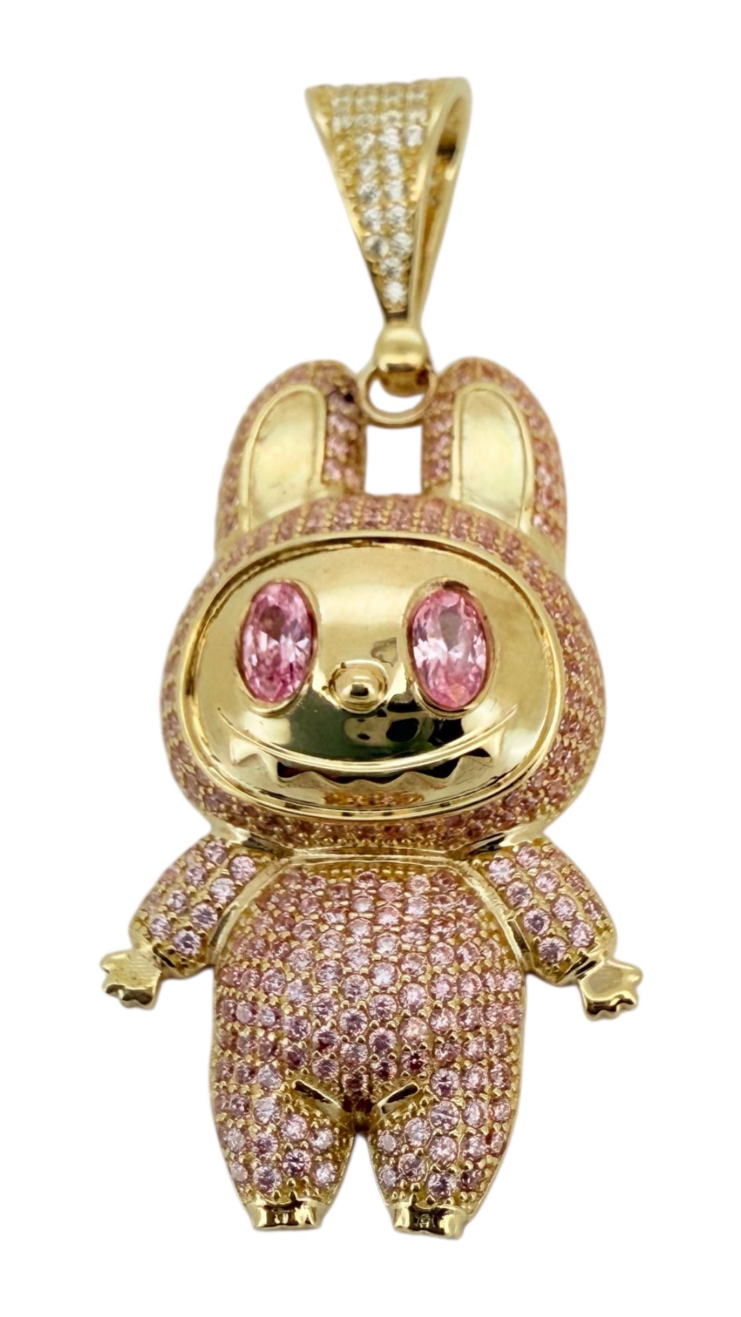 Pendants Labubu 10k zicornia Weight 7.3gm