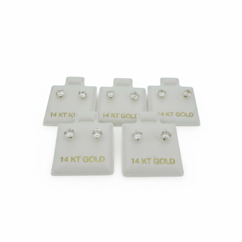 Earrings boy 14 KT zicornia