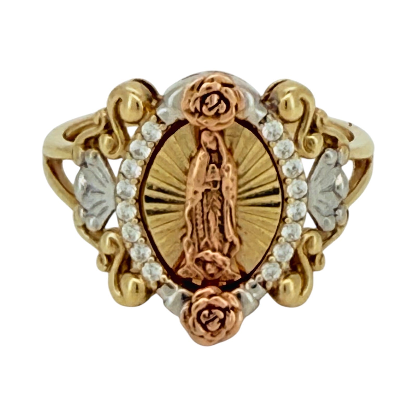 Rings Women Guadalupe 14 KT zicornia Size SIZE 8 1/4 Weight 3.4GM