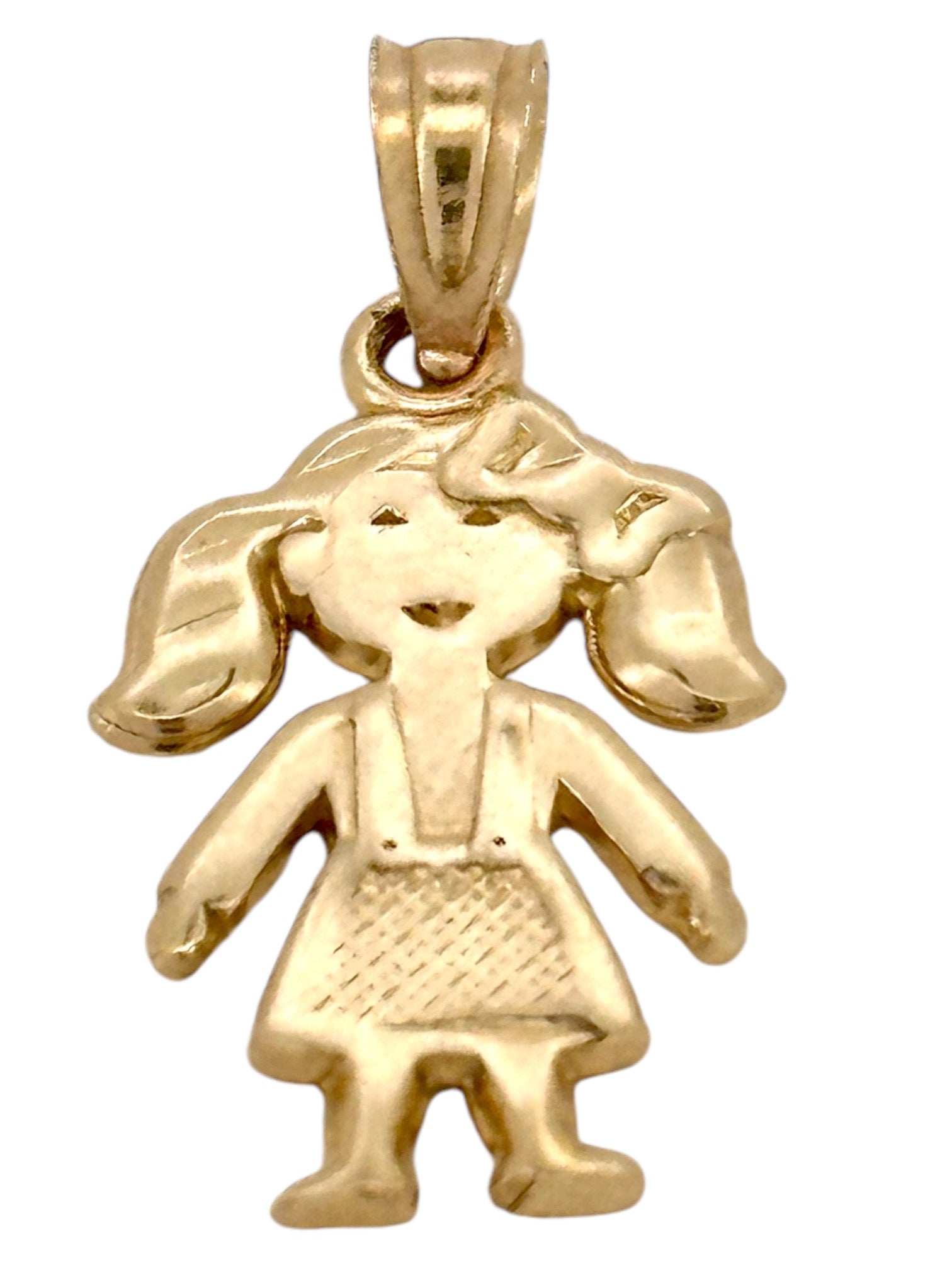 Pendants Boy 14 KT Solid gold Weight 1gm