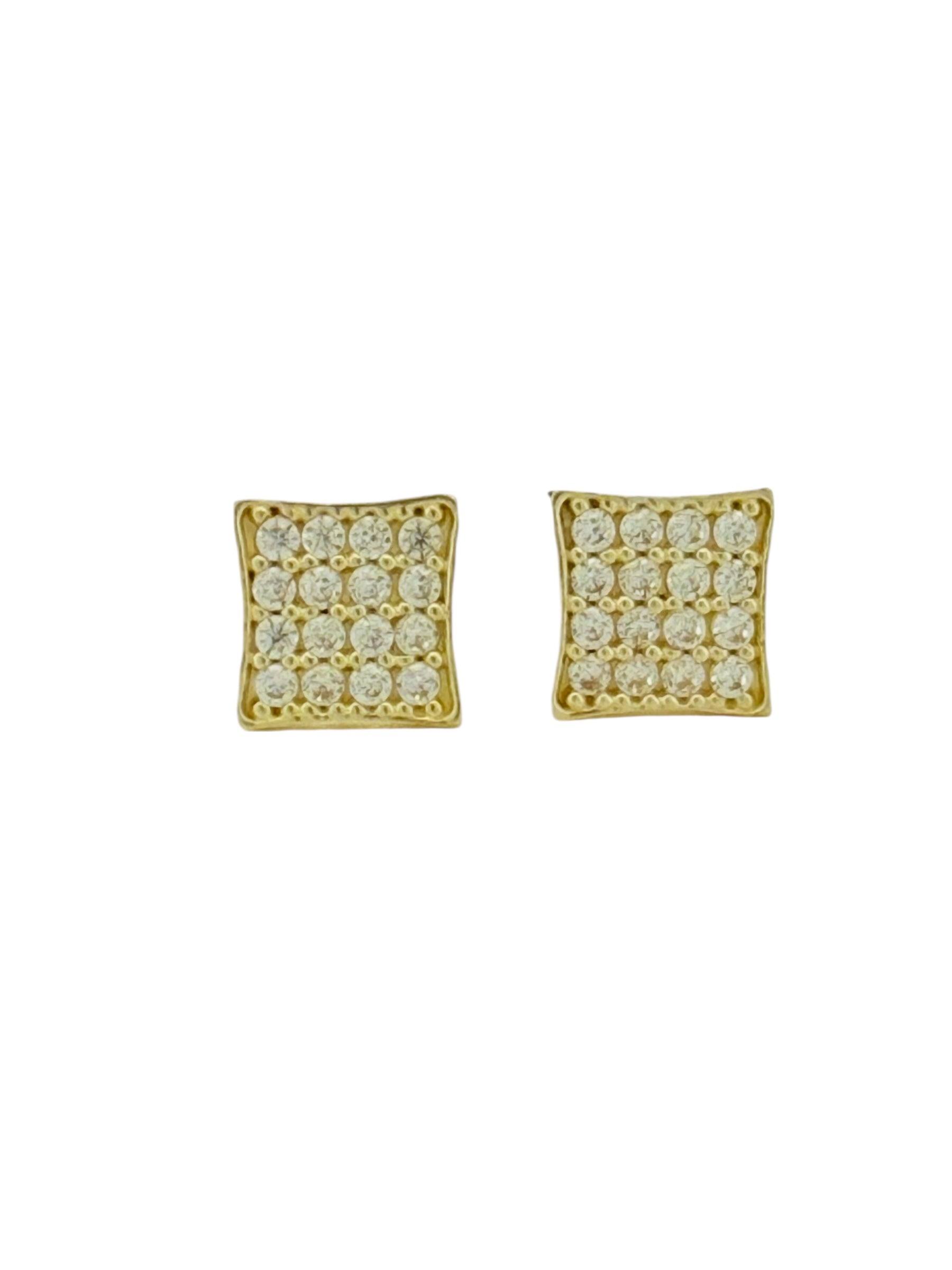 Earrings 10k zicornia Weight 1.4gm