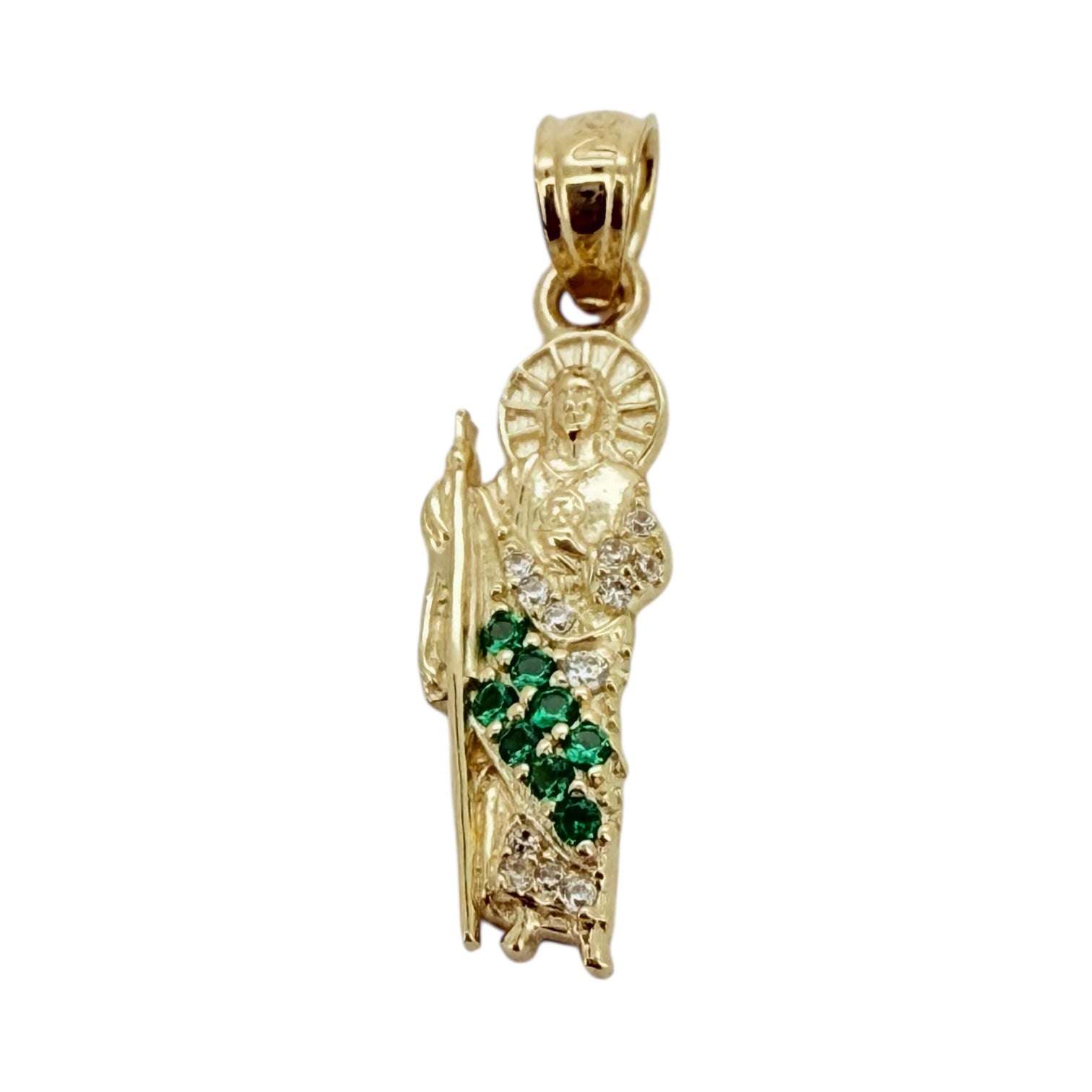 Pendants San Judas Tadeo 10k zicornia Weight 0.8gm