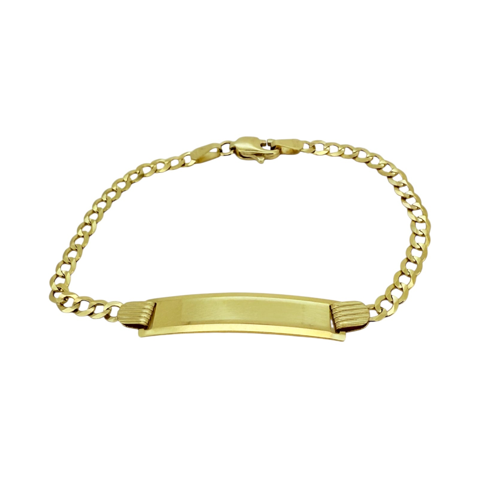 Bracelets Boy 10k Solid gold Size 5 3/4*3.6mm Weight 2.4gm