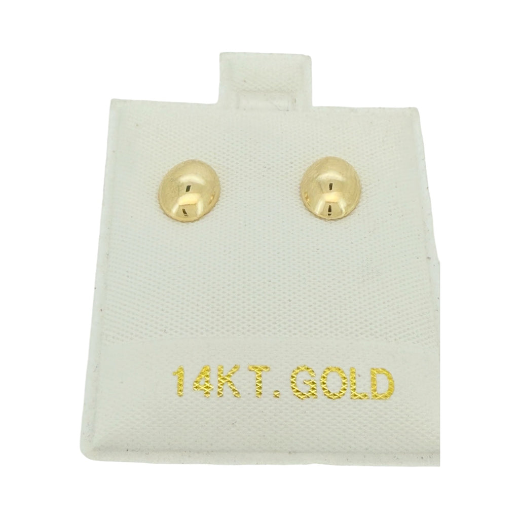 Earrings 14 KT Hollow Weight 1.3gm