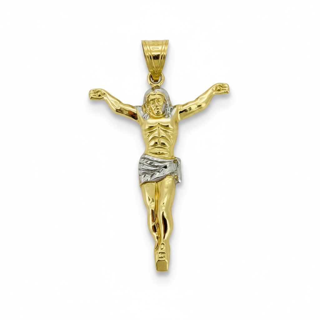 Pendants cristo 10k Hollow Weight 1.2gm
