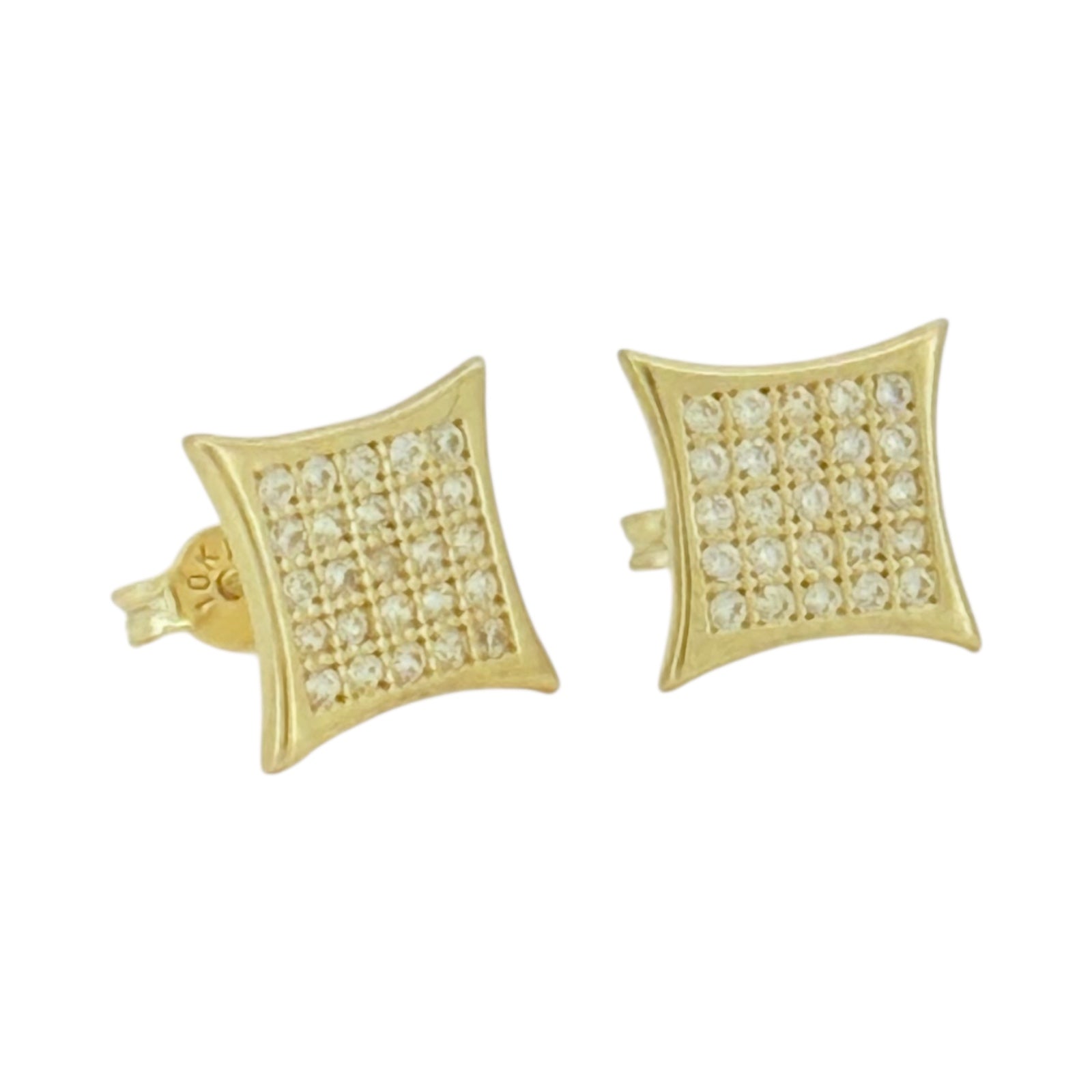 Earrings 10k zicornia Weight 1.4gm