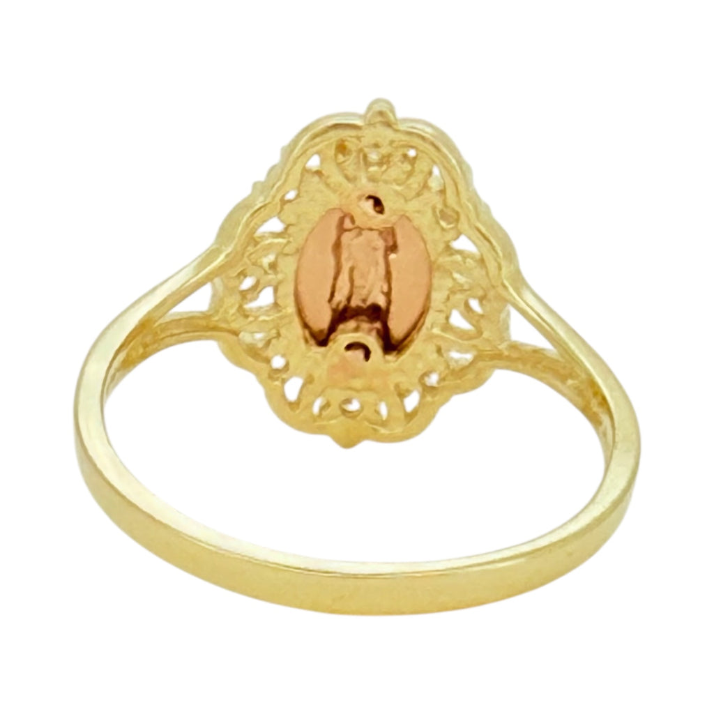 Rings Women 10k zicornia Size 7 Weight 2.1gm