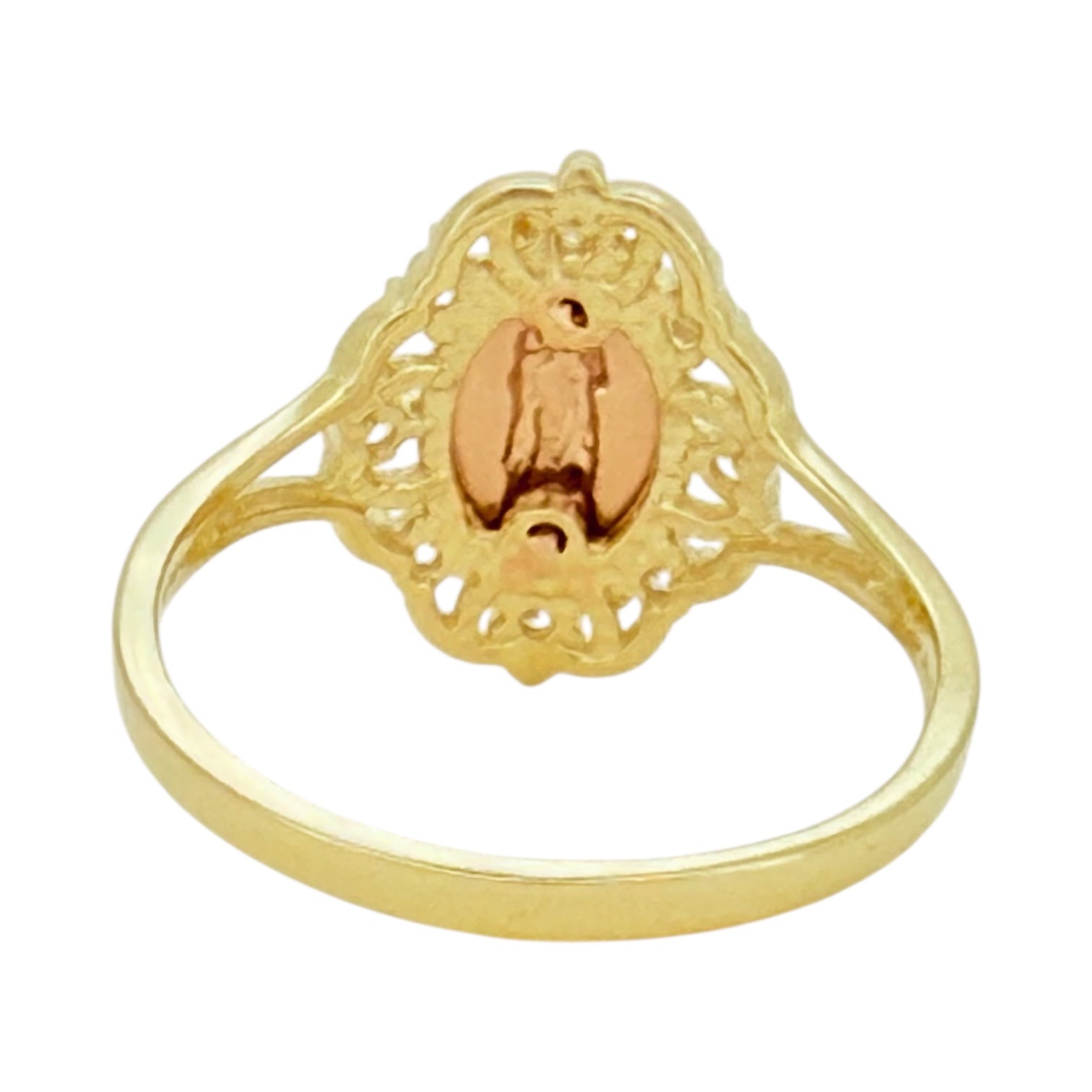 Rings Women 10k zicornia Size 7 Weight 2.1gm