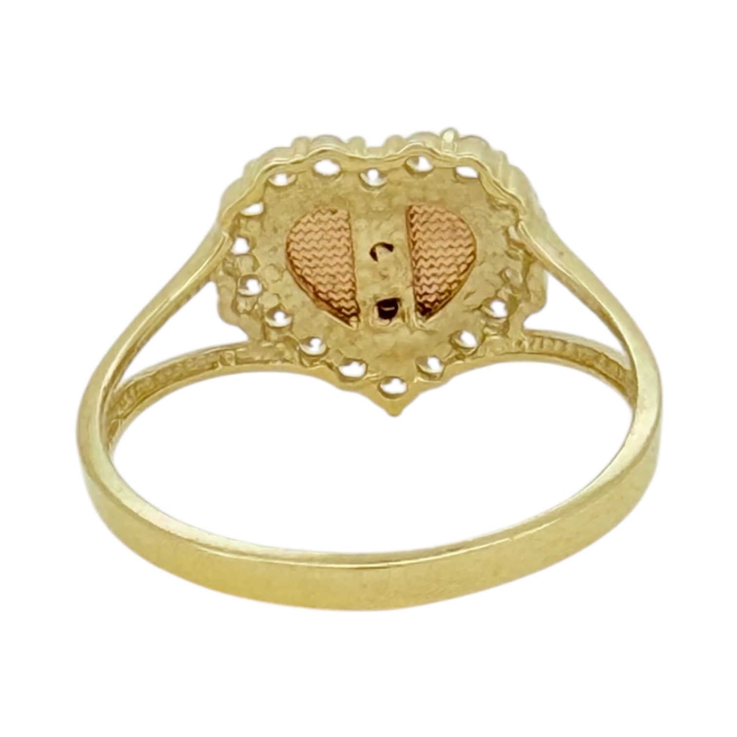 Rings Women 10k zicornia Size 7 Weight 2gm