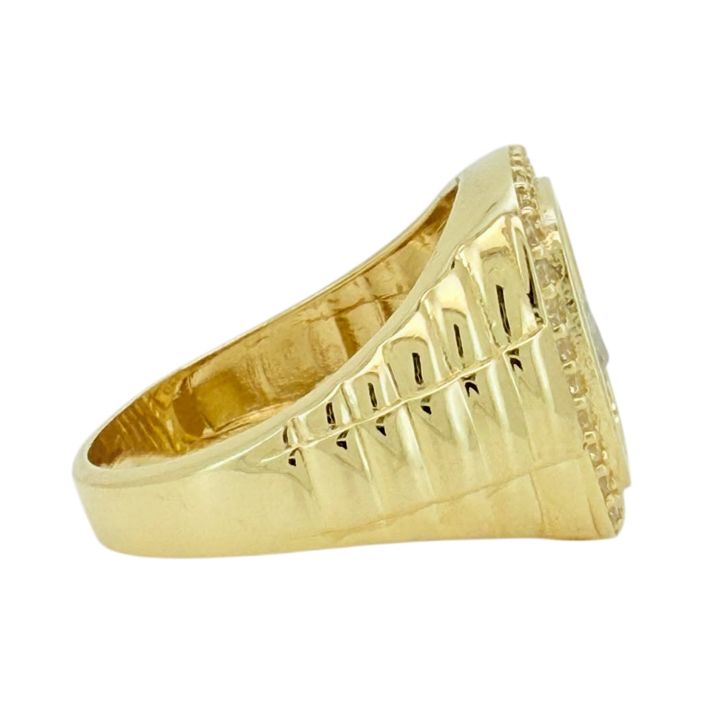 Rings Men 10k zicornia Size 10 1/4 Weight 6.2gm