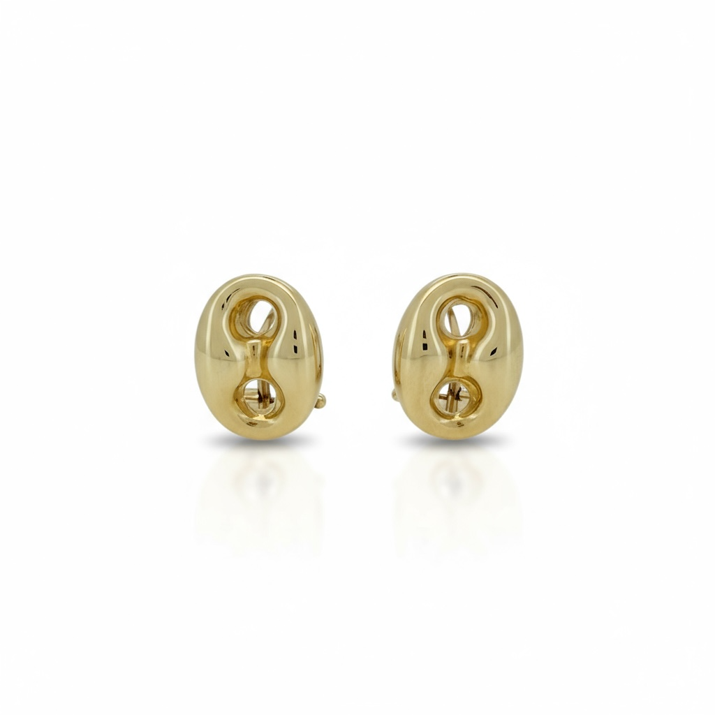 Earrings 14 KT Hollow Weight 3.5gm