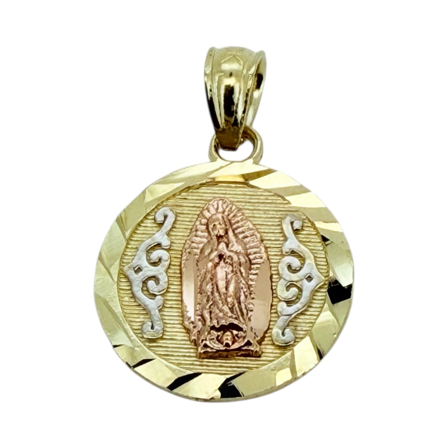 Pendants Guadalupe 10k Hollow Weight 1.2gm