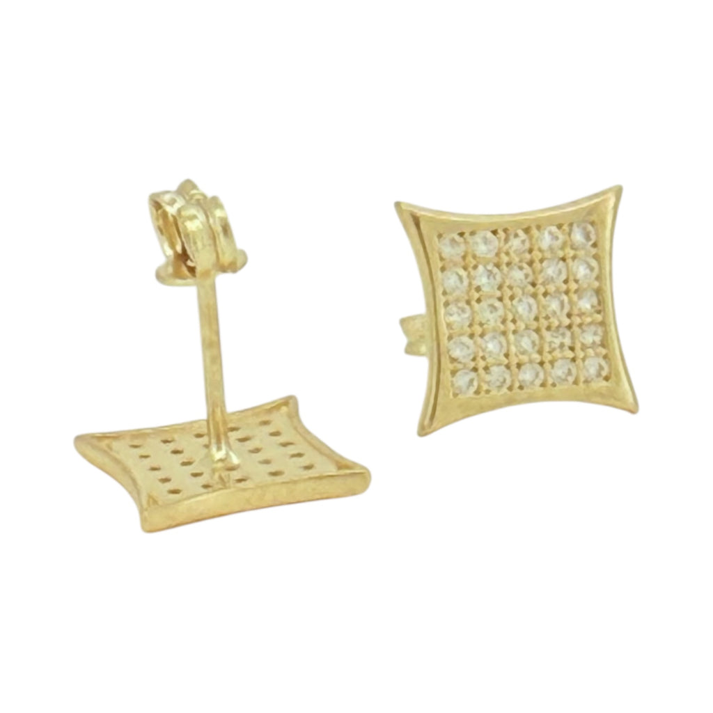 Earrings 10k zicornia Weight 1.4gm