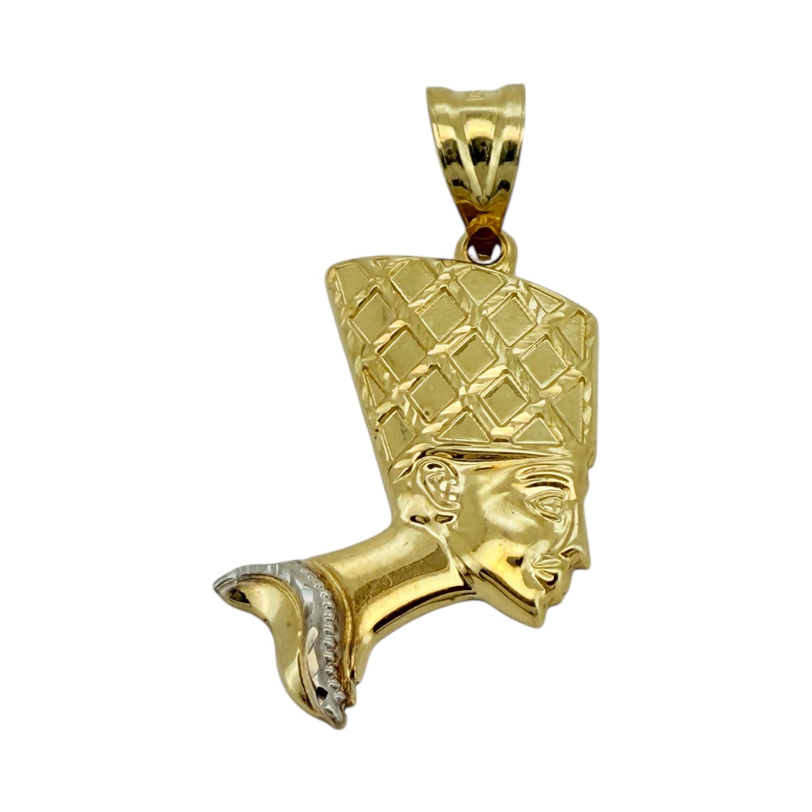 Pendants Nefertiti 10k Hollow Weight 1.5gm