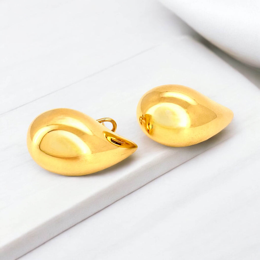 Earrings Gota 14 KT Hollow Weight 8.4gm