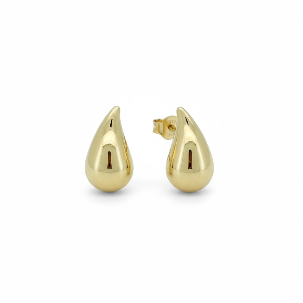 Earrings Gota 14 KT Hollow Weight 1.7gm