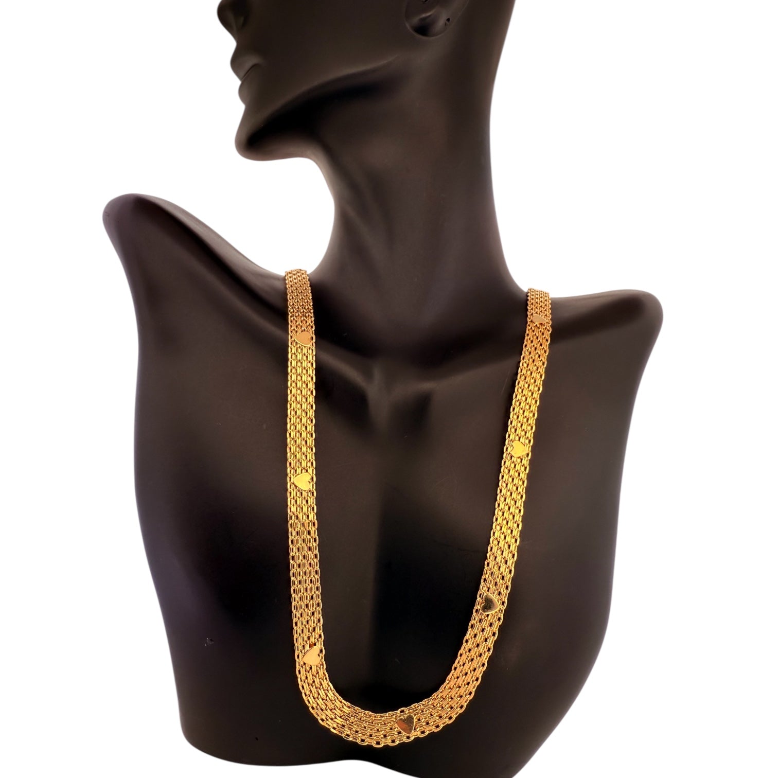 Chokers Bismark 14 KT Hollow Size 16'' Weight 8.1gm