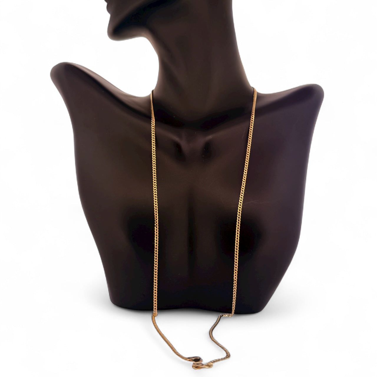 Chains Cuban link 10k Solid gold Size 22''*1.9mm Weight 3.9gm