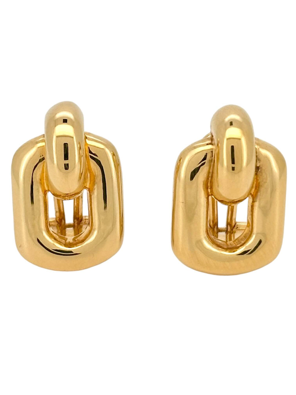 Earrings Omega 14 KT Hollow Weight 5GM