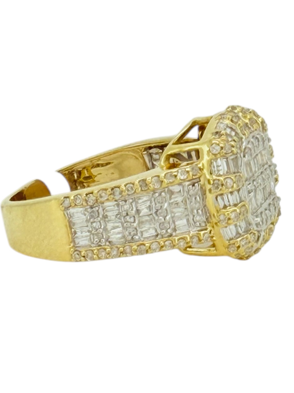 Rings Women 0.89ct 14 KT diamonds Size 7/2 Weight 5gm