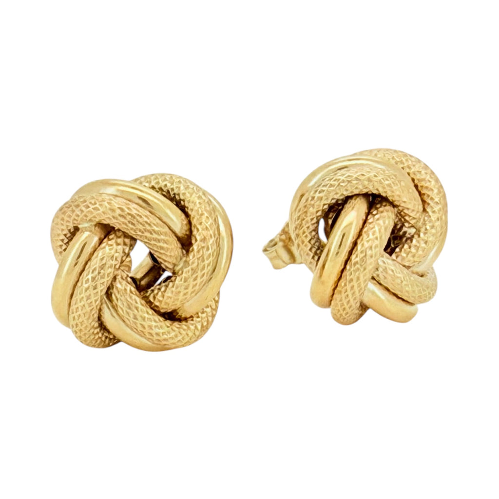 Earrings Crooked 10k Hollow Weight 1.4gm