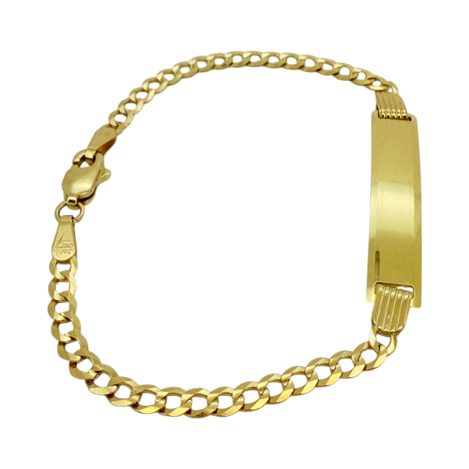 Bracelets Boy 10k Solid gold Size 5 3/4*3.6mm Weight 2.4gm