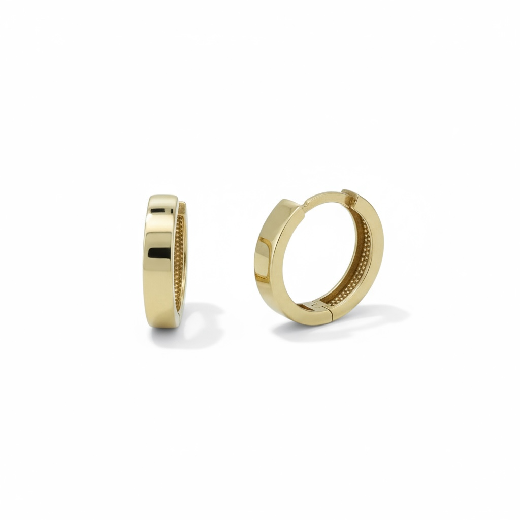 Earrings 10k Hollow Weight 2gm