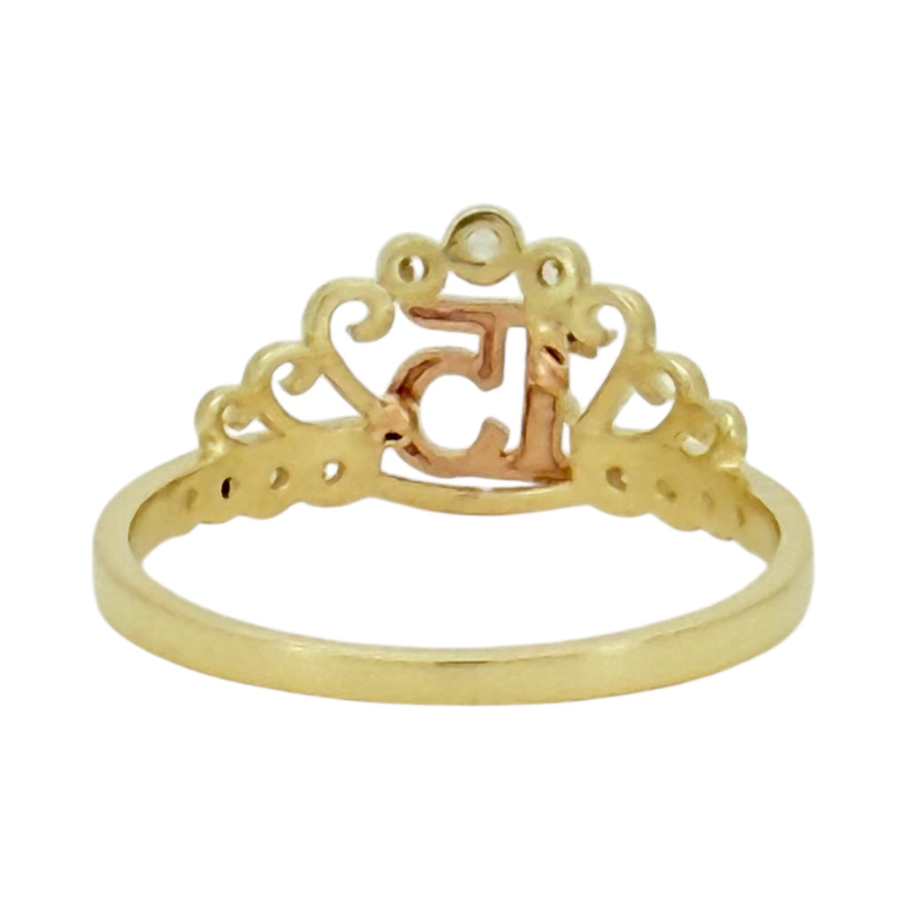 Rings Women 10k zicornia Size 8 Weight 1.9gm