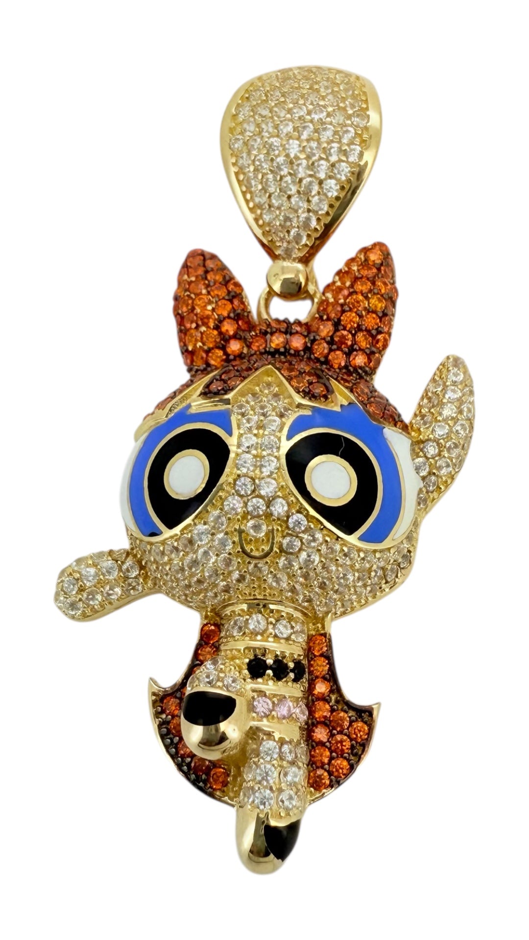 Pendants 10k zicornia Weight 7.1gm