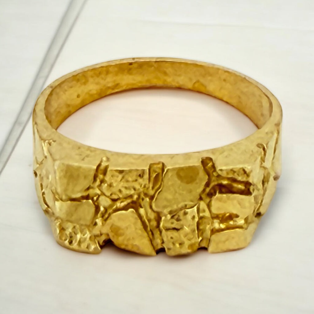 Rings boy 10k Solid gold Size 2/2 Weight 1.7gm