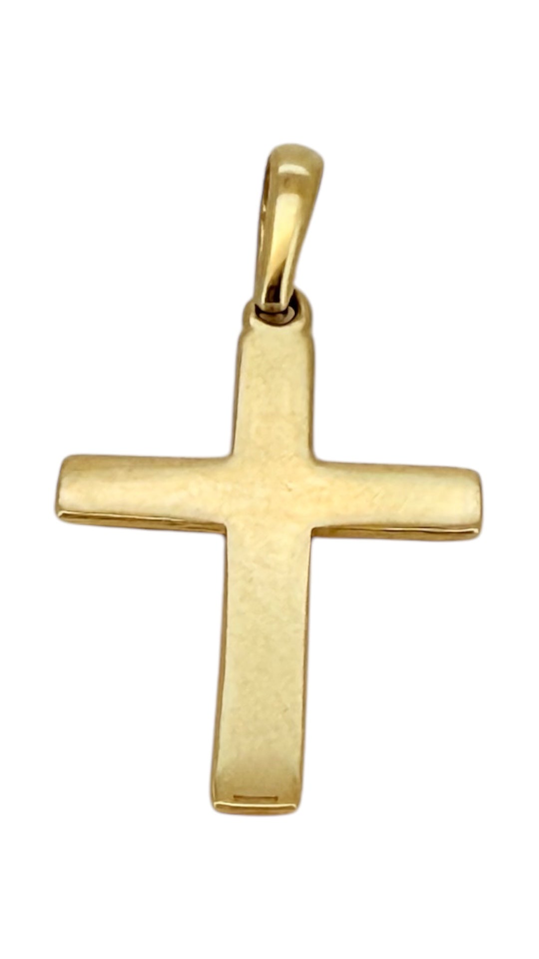 Pendants cross 14 KT Solid Weight 0.5gm