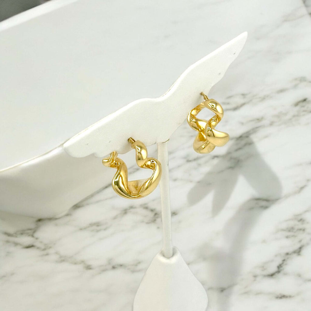 Earrings 14 KT Hollow Weight 4.1gm