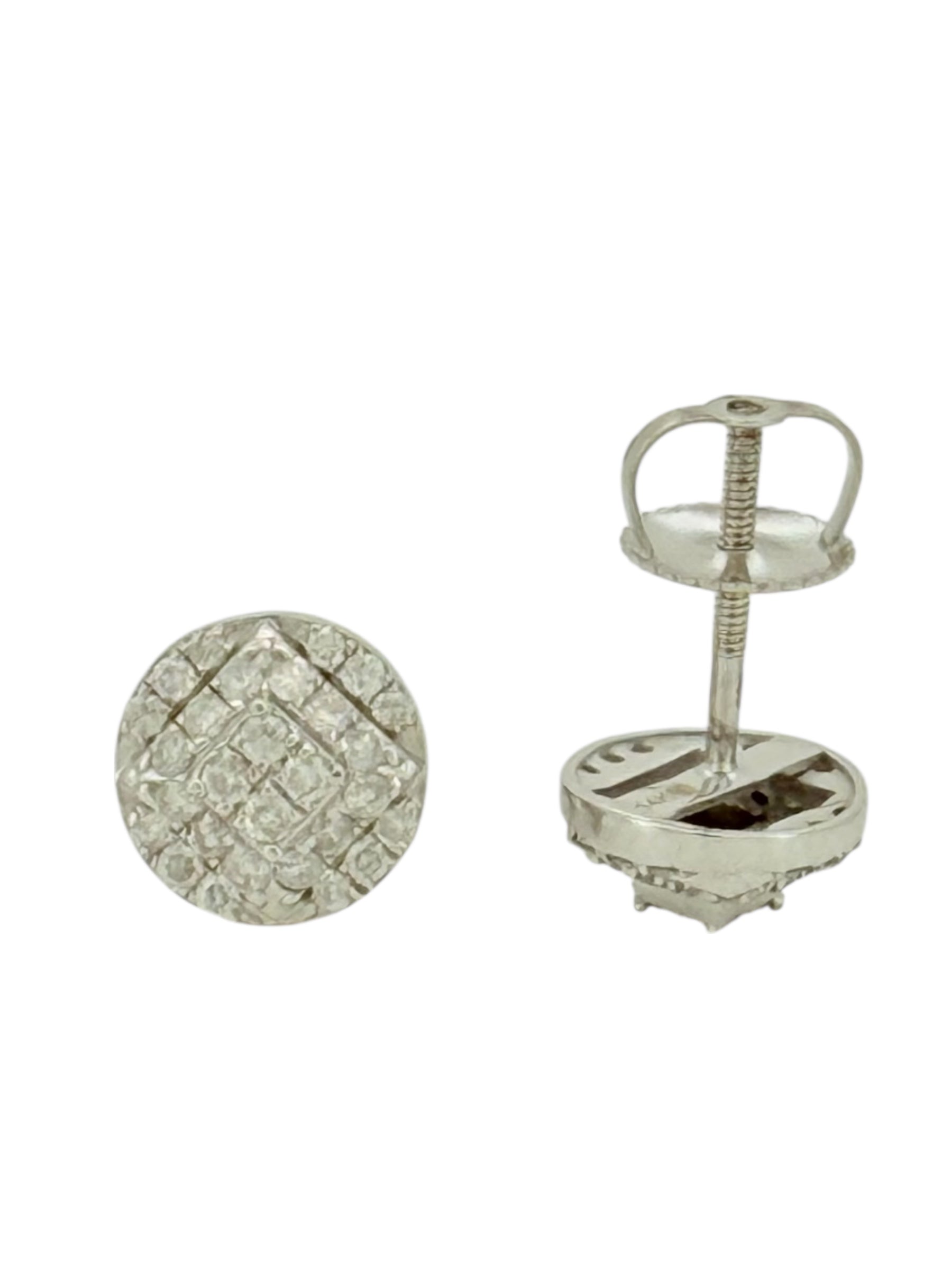 Earrings DIA-0.48CT 14 KT diamonds Weight 2.2gm